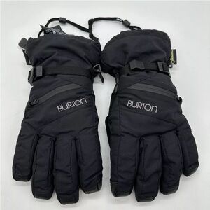 Burton Kids Gore Mitt Goretex Youth Mittens Snowboard Winter Gloves Size L BLACK